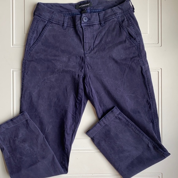 Liverpool Jeans Co. Girlfriend Chino Size 6 Blue - Picture 1 of 6
